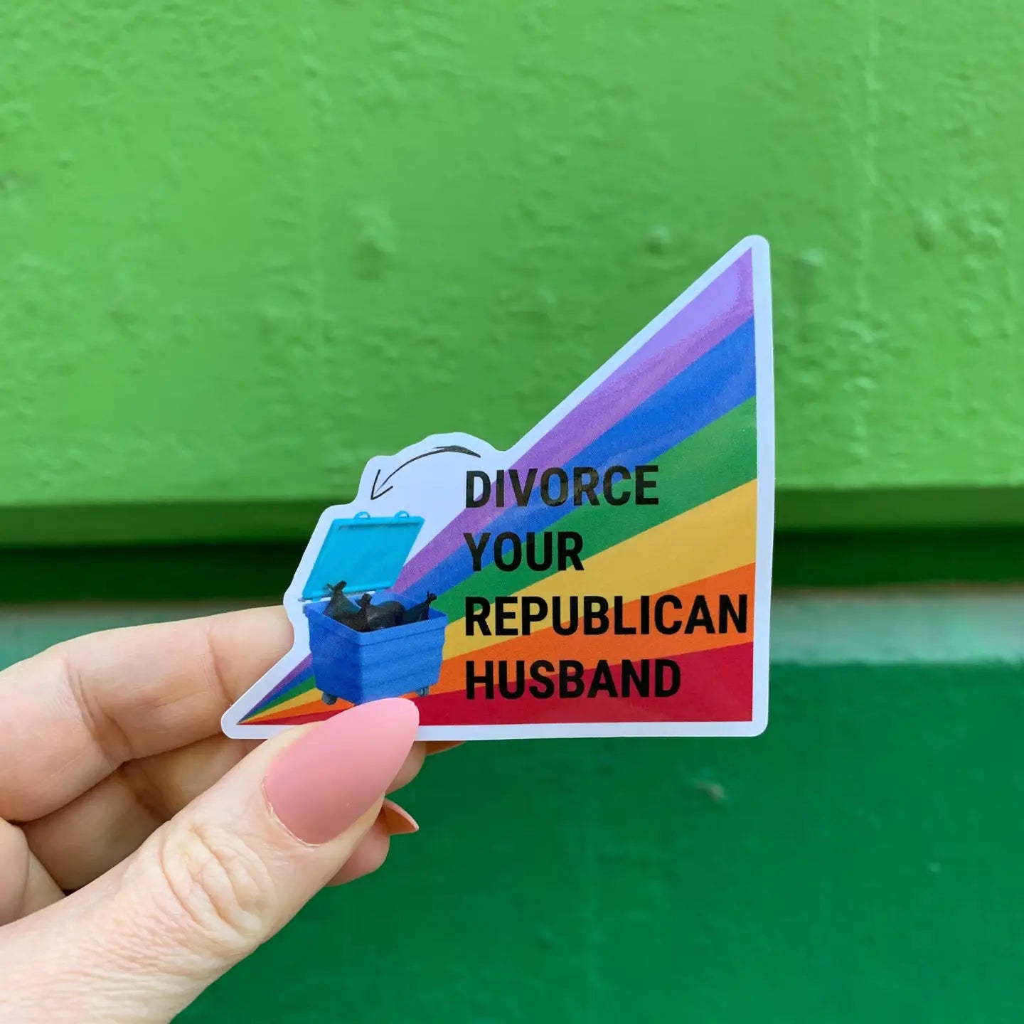 Divorce Your Republican Husband Sticker