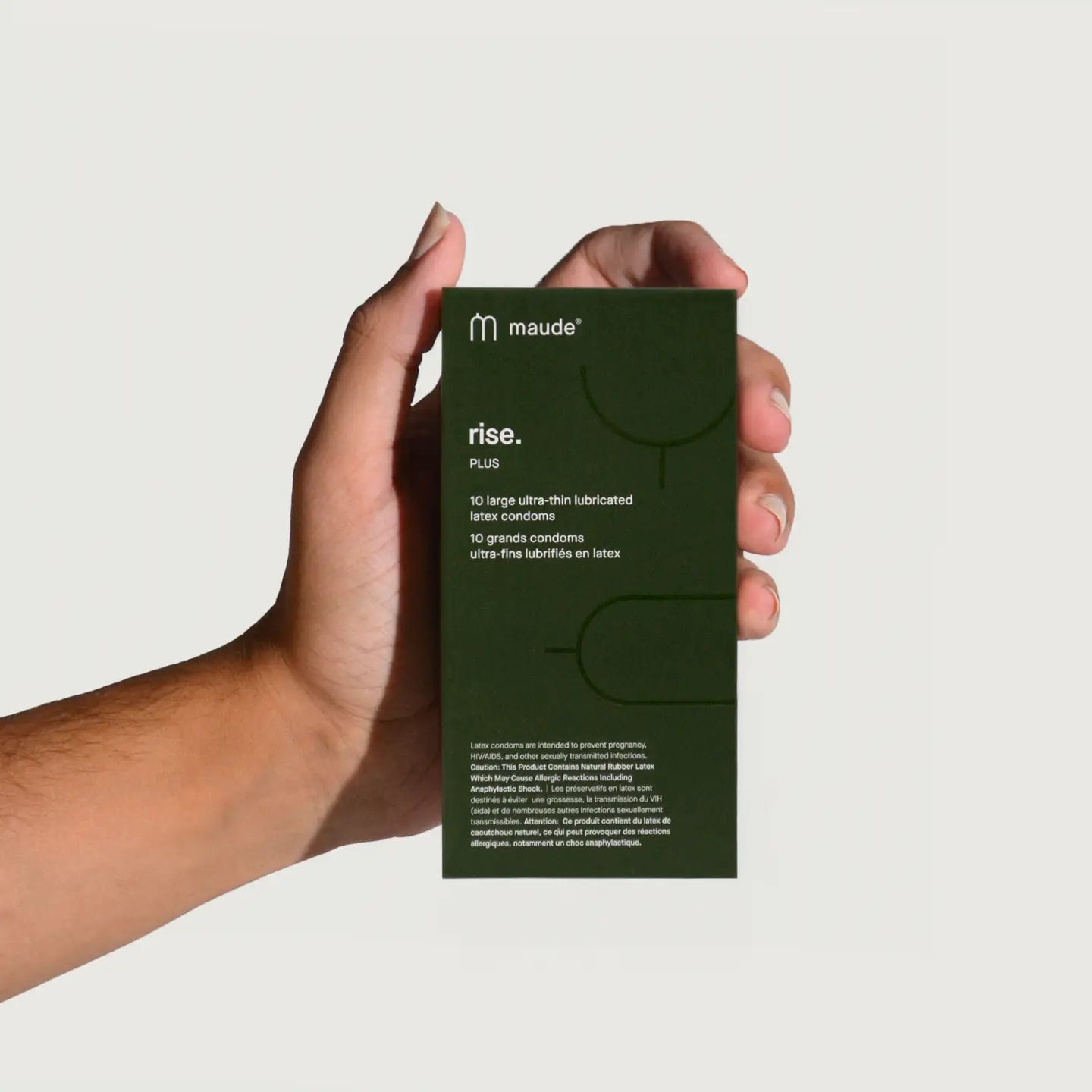 Rise Plus - 10 Large Ultra-Thin Condoms