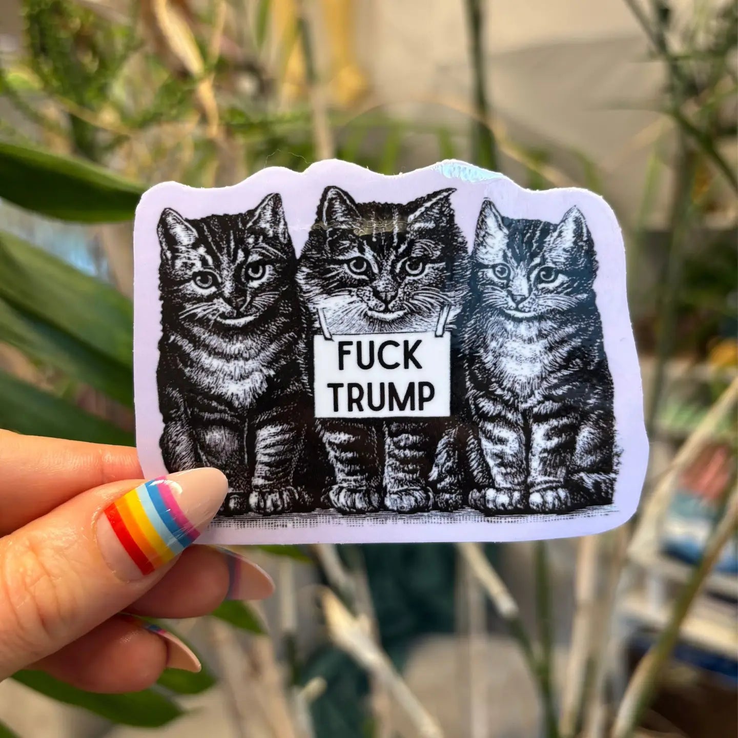 Fuck Trump Sticker