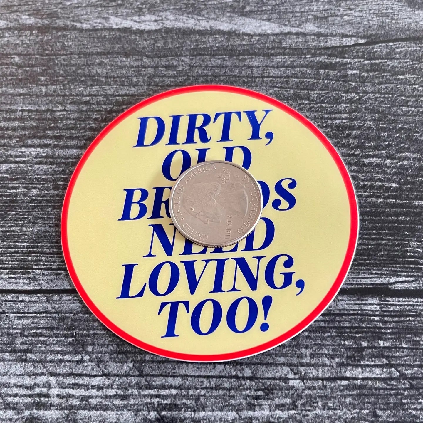 Old Broads Sticker