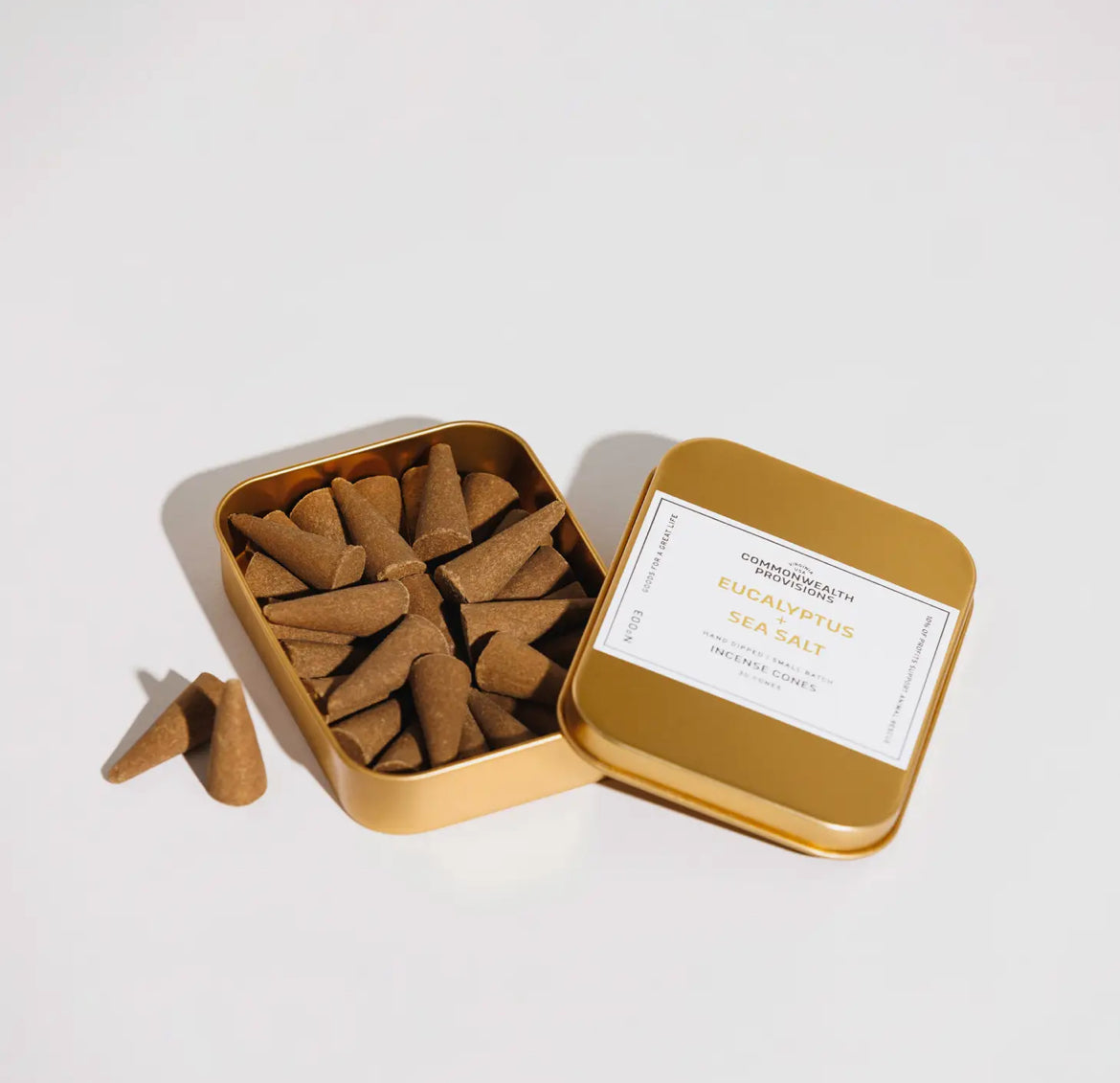 Incense Cones - Eucalyptus and Sea Salt