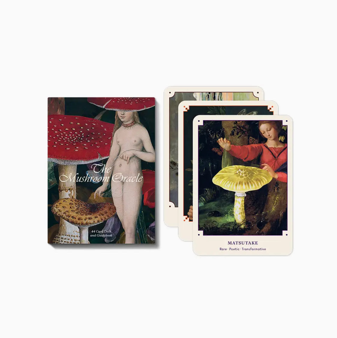 The Mushroom Oracle: 44 Card Deck and Guidebook