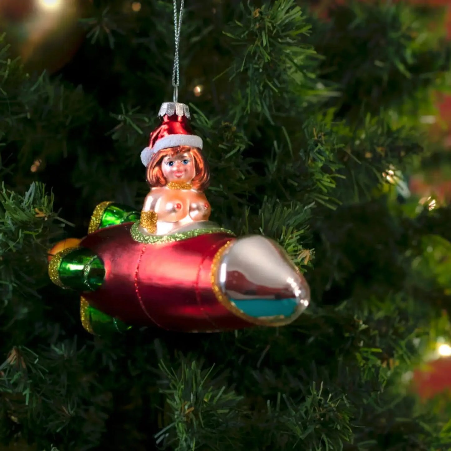 Rocket Tits - Holiday Ornament