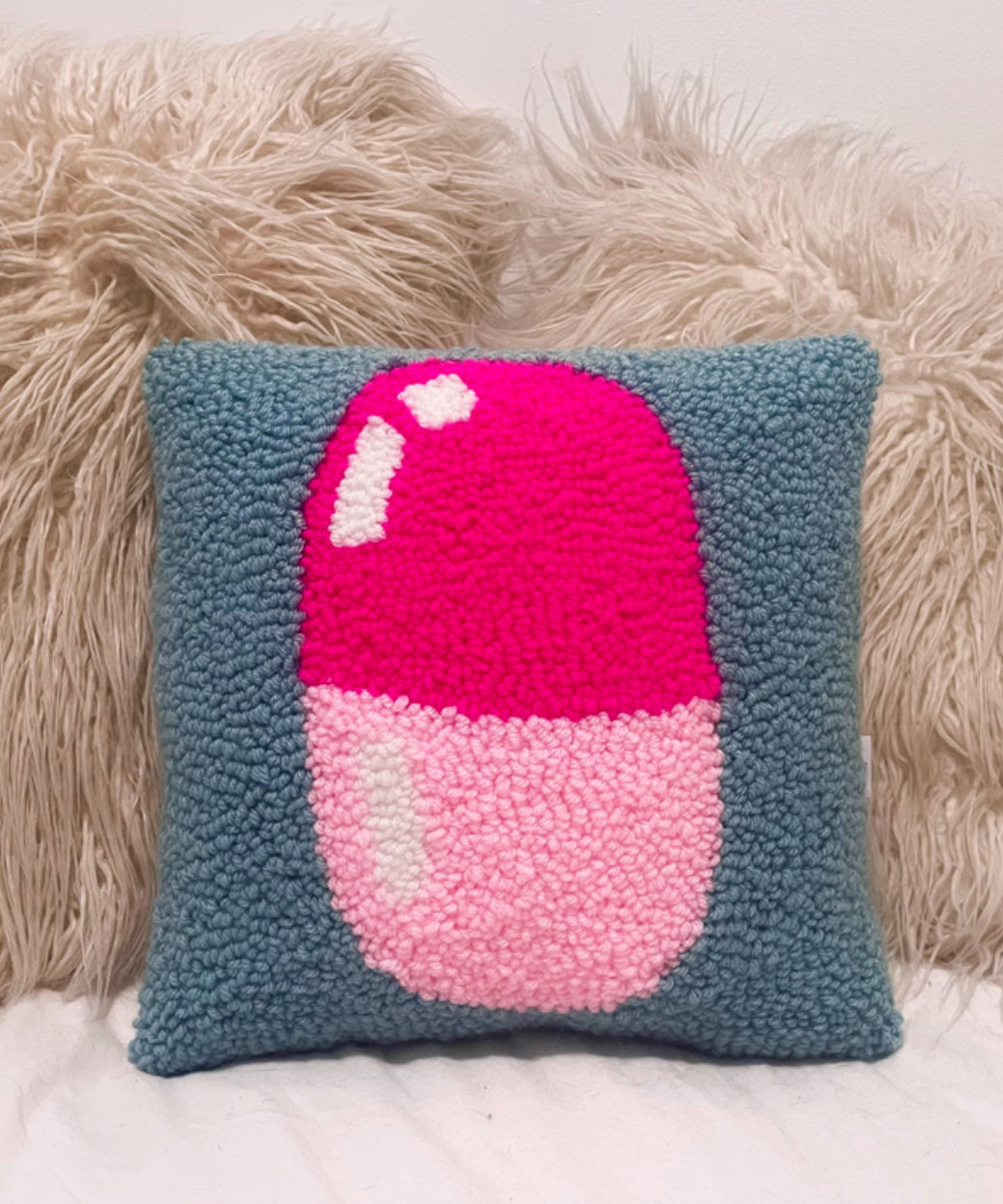 Tufted Pill Pillow