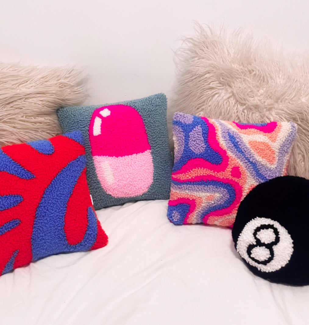 Tufted Pill Pillow