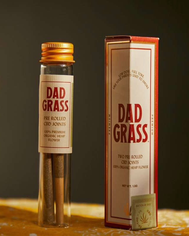 Dad Grass Pre Rolled Hemp Twoobie