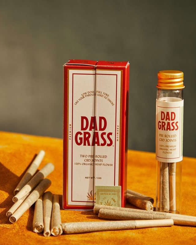 Dad Grass Pre Rolled Hemp Twoobie