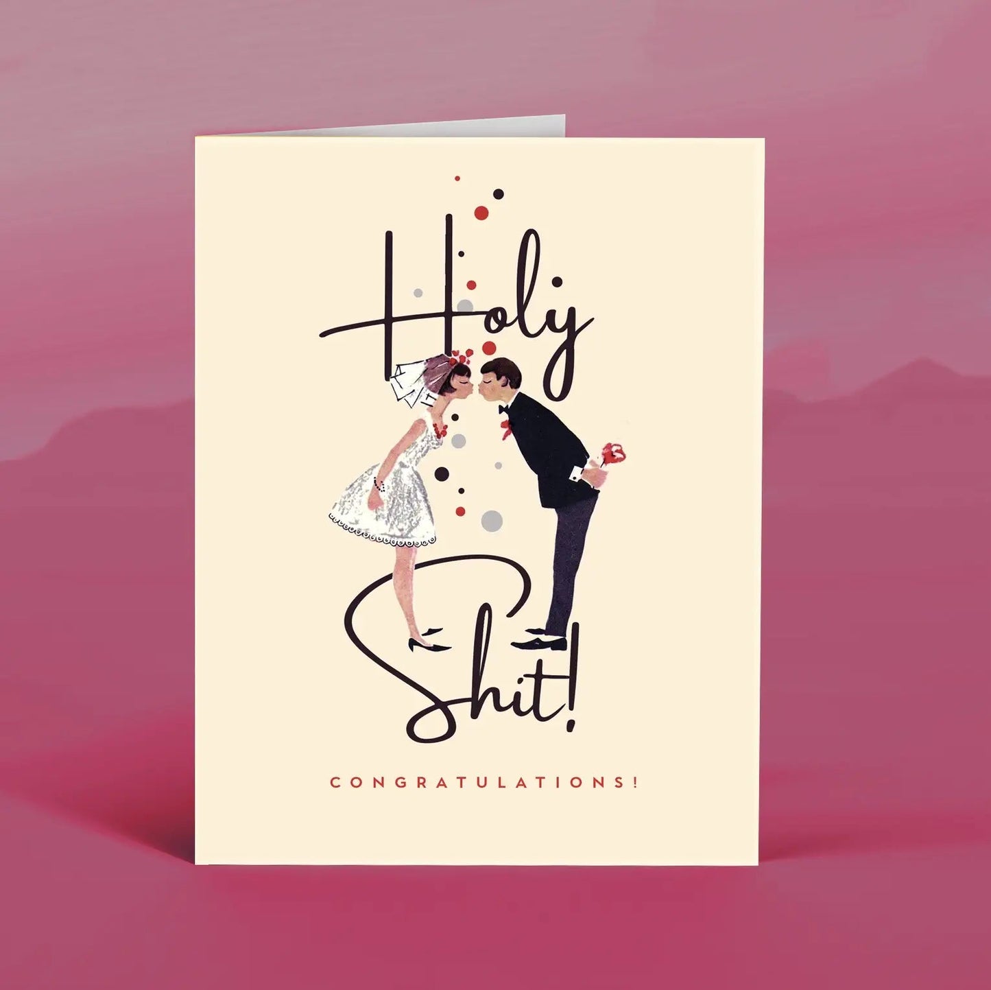 Holy Shit! Wedding Card