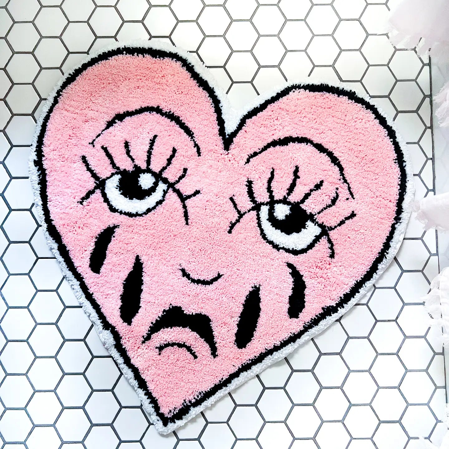 Crying Heart Rug