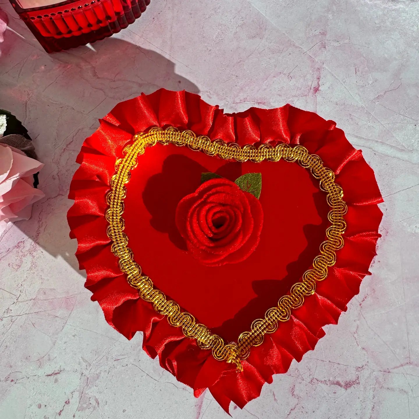 Chocolate Heart Box Ashtray