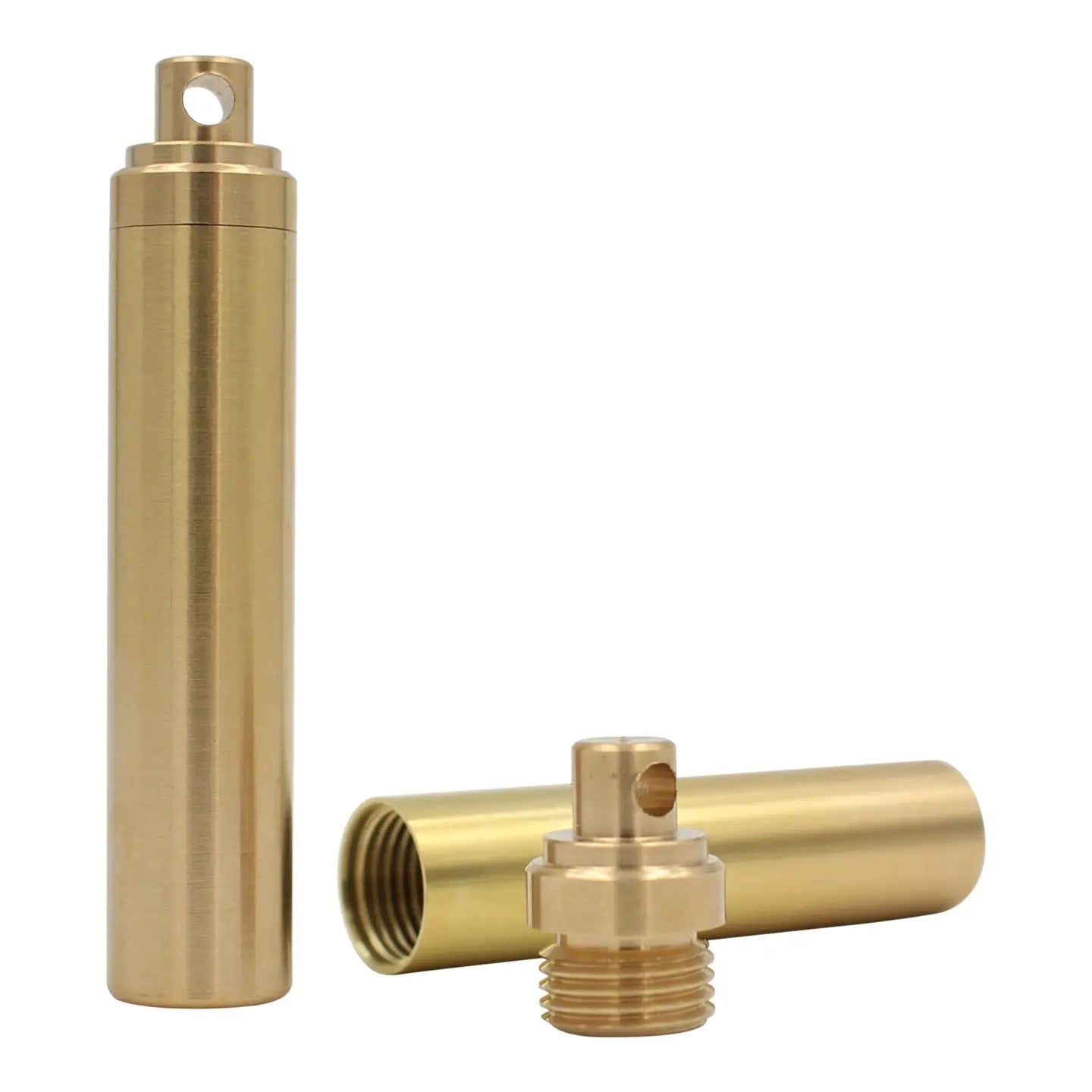 Engraved Brass Pill Case