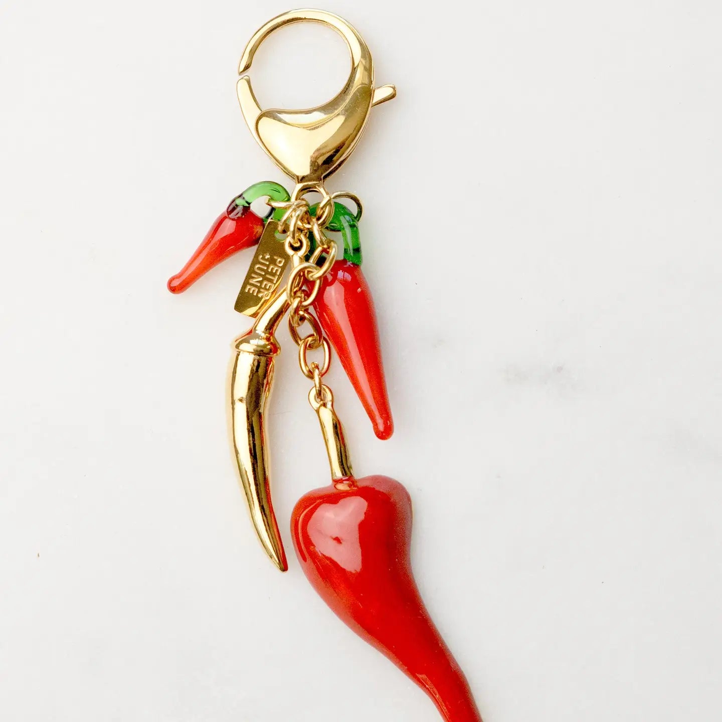 Hot Stuff Bag Charm