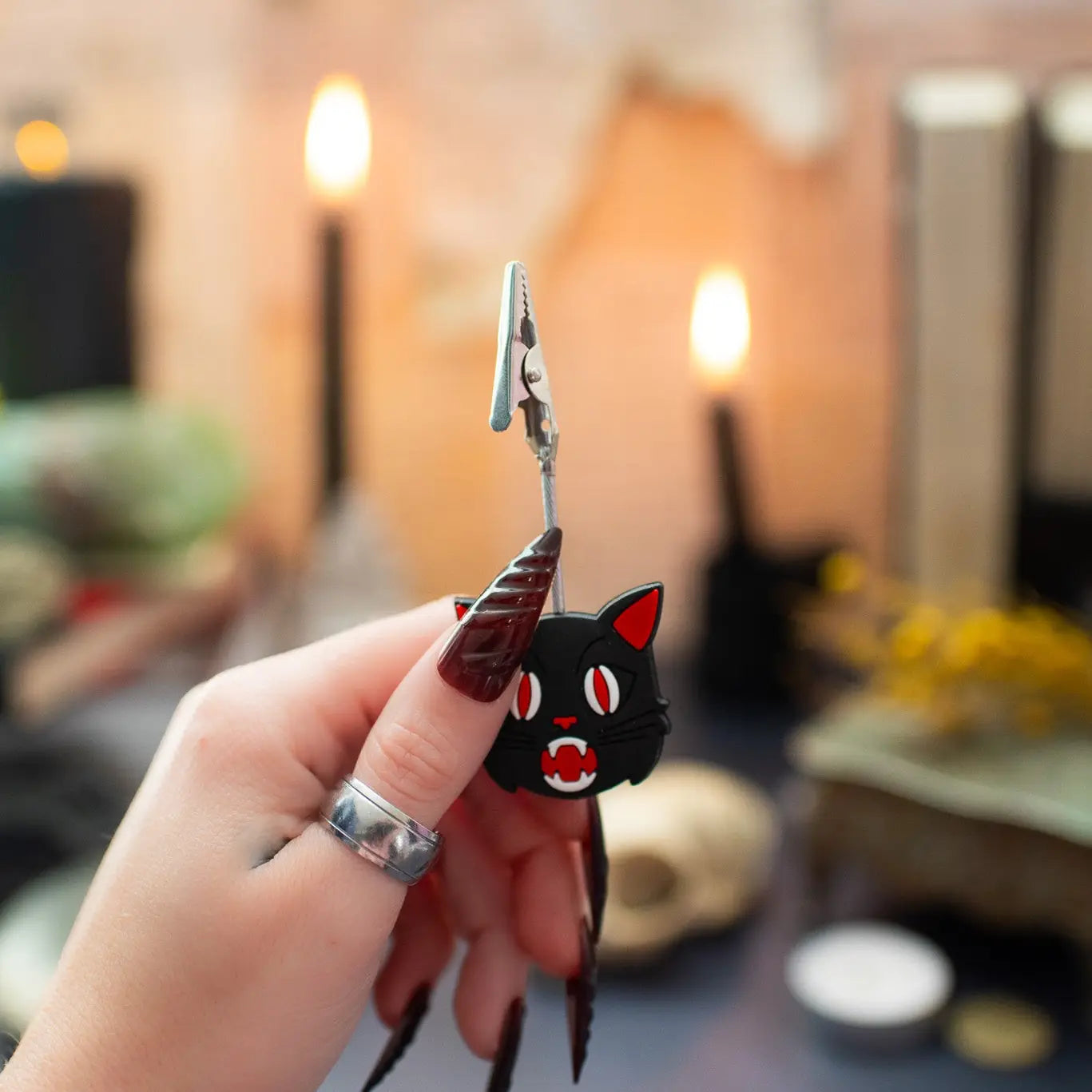Black Cat Clip