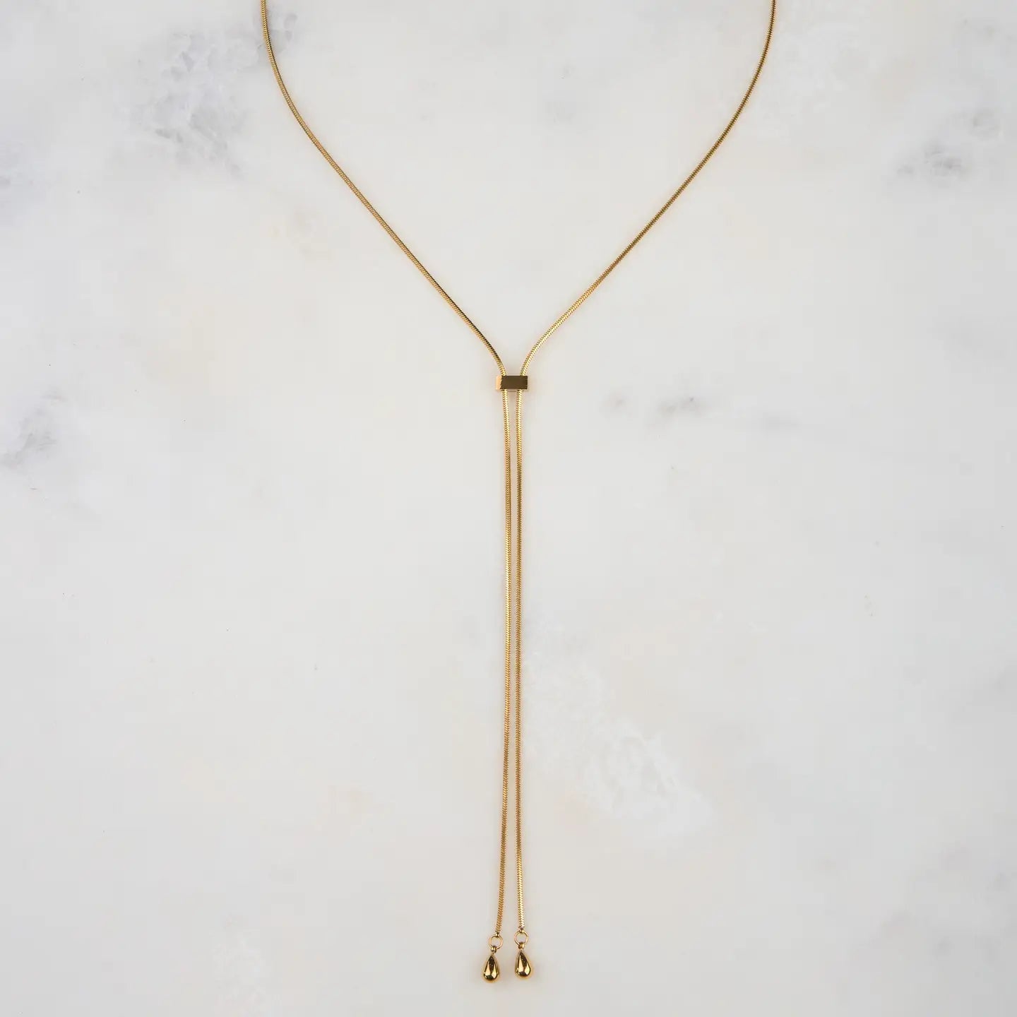 Night Fever Bolo - 18K Gold Plated or Stainless Steel