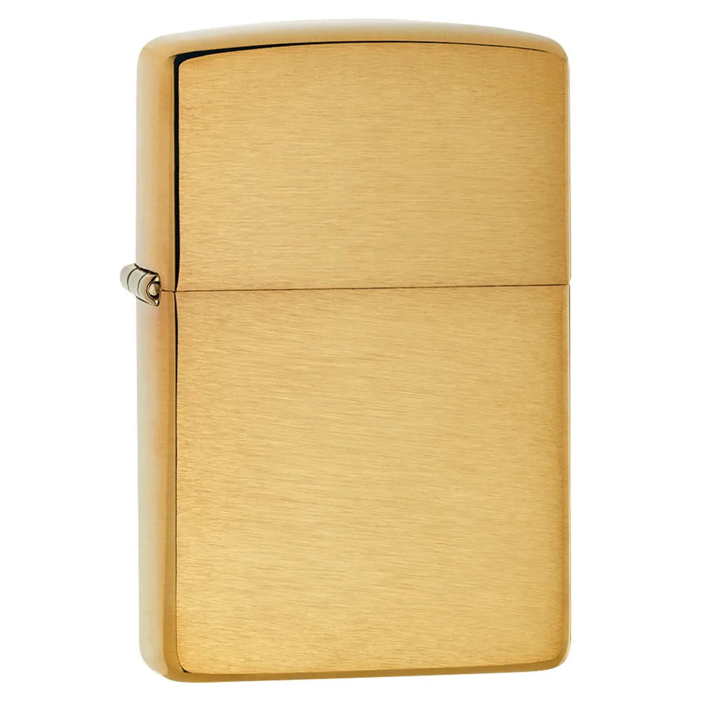 Brushed Finish Brass Lighter