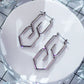 S Earrings - Silver