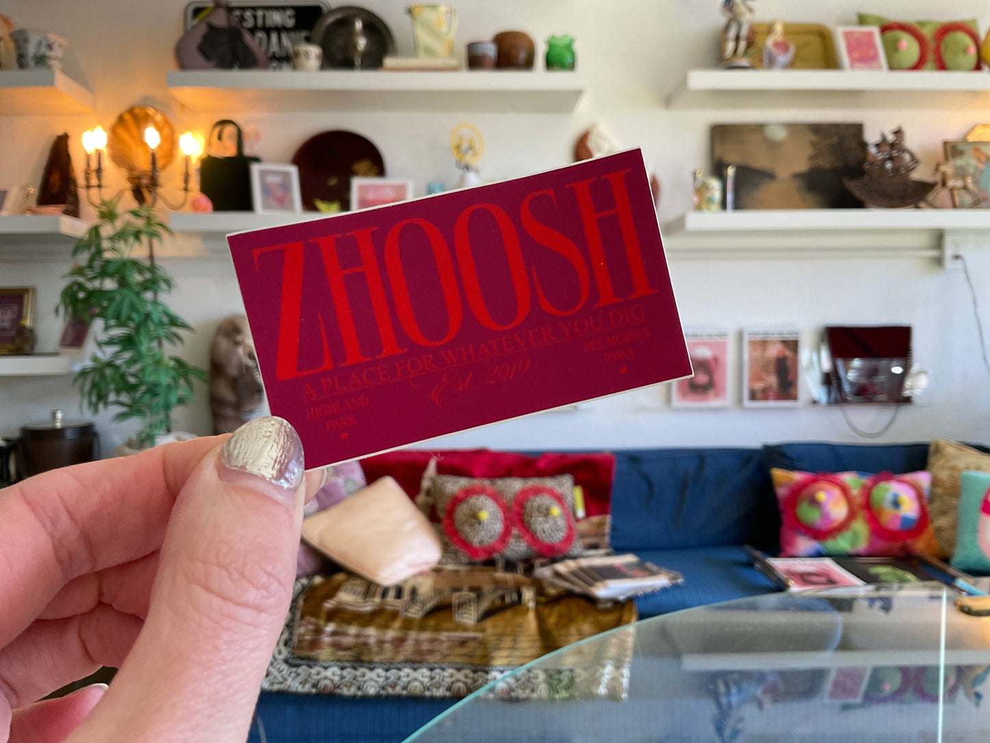 ZHOOSH Sticker - Purple