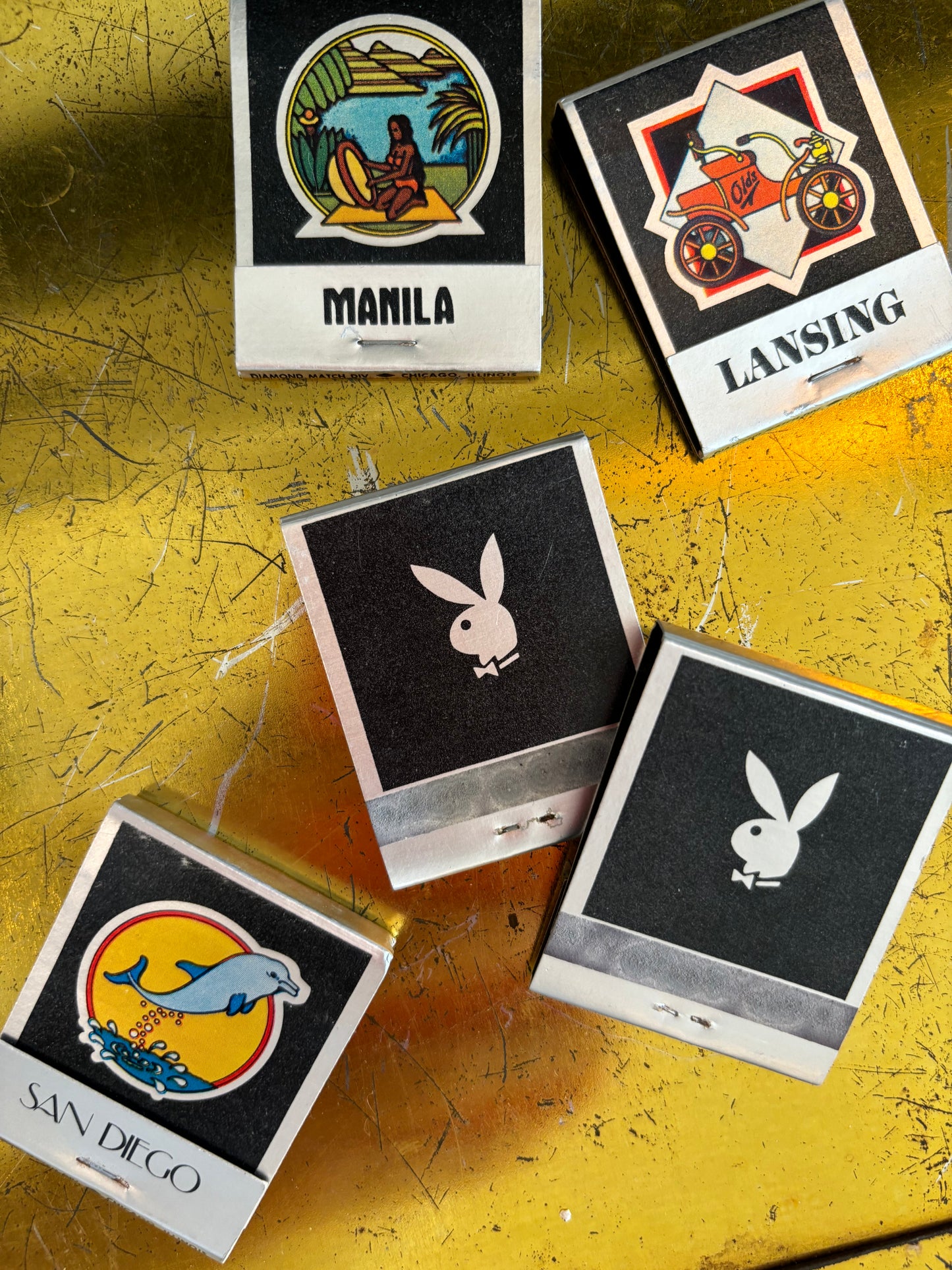 Vintage Playboy City Matches