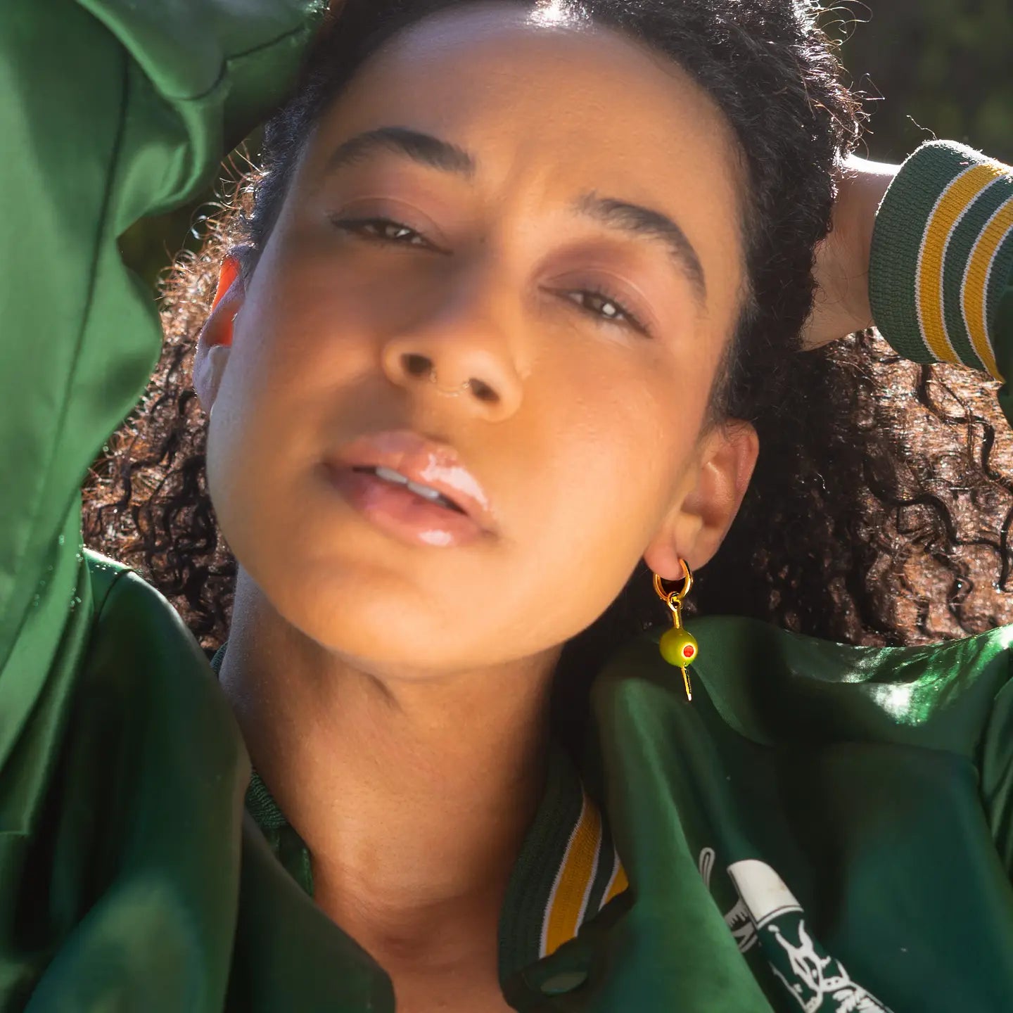 Make It Dirty Hoops - 18k Gold Plated