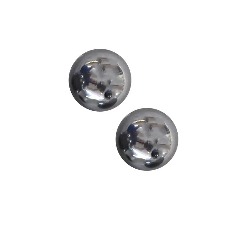 Morse Code Studs - 18k Gold Plated