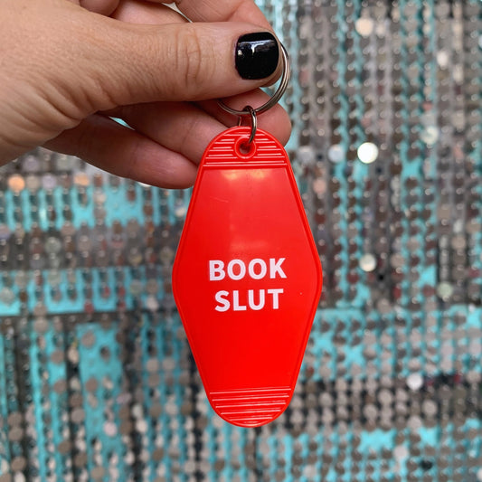 Book Slut Keychaimn