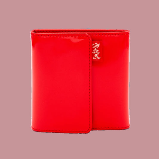 The Stash Wallet - Red Patent