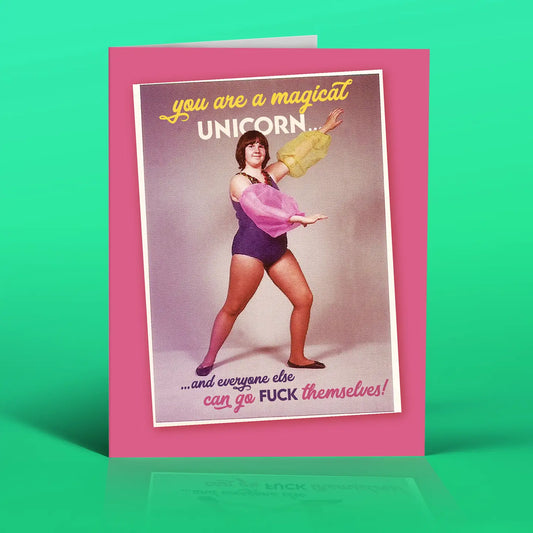 Magical Unicorn Card