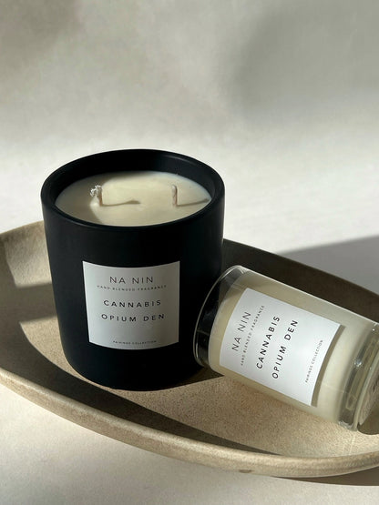 Cannabis & Opium Den Candle