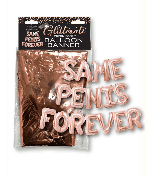 Same Penis Balloon Banner