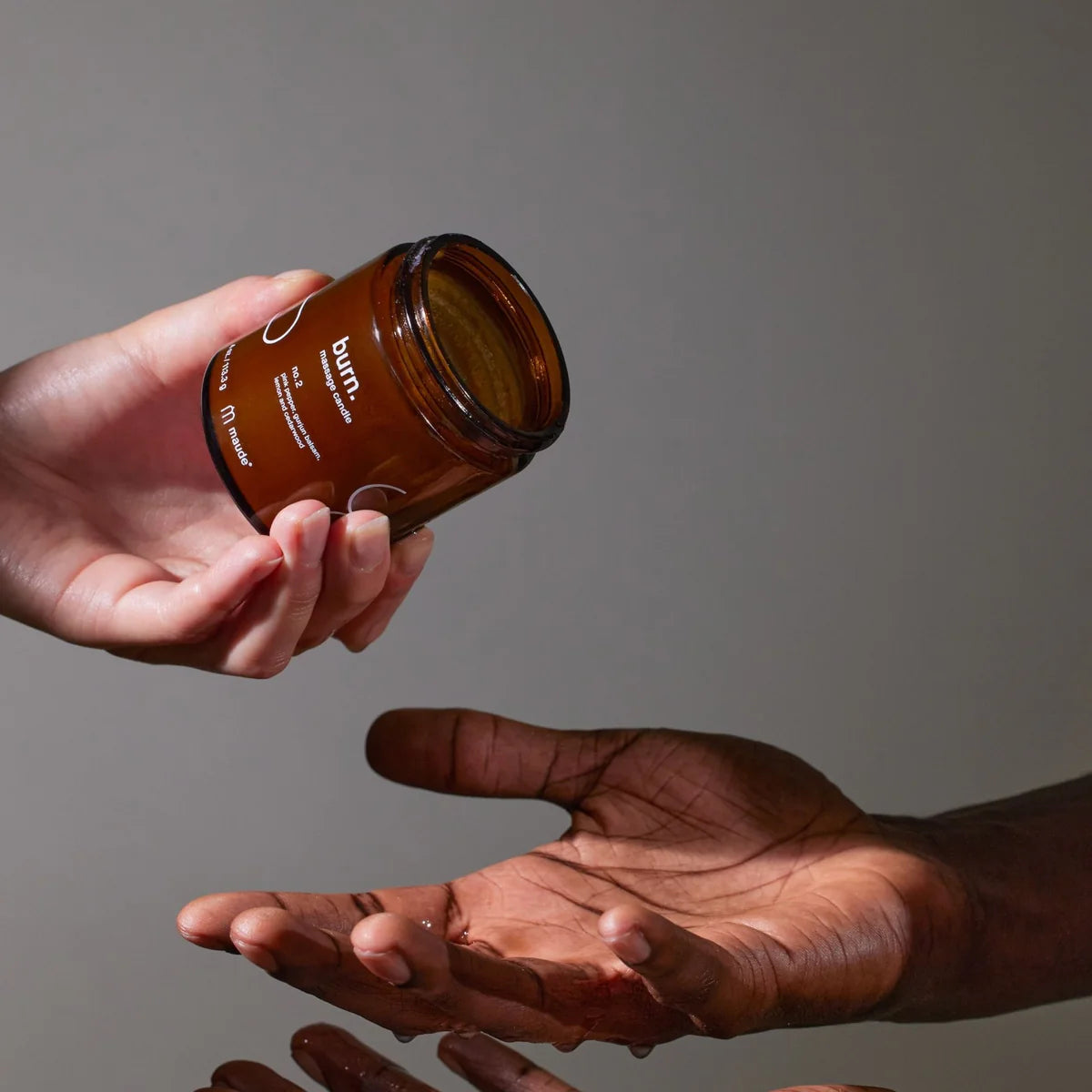 Burn No. 2 Soy-Based Massage Candle - Pink Pepper, Cedar Wood