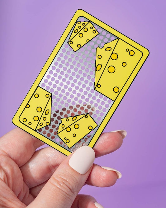Cheese Grater Grinder Card