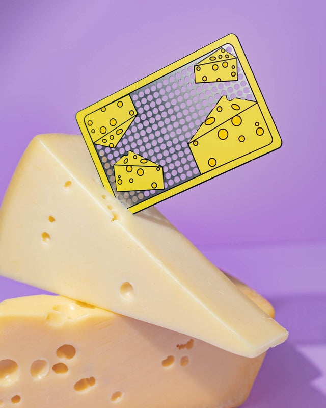 Cheese Grater Grinder Card