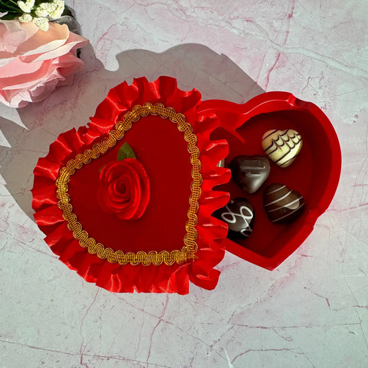 Chocolate Heart Box Ashtray