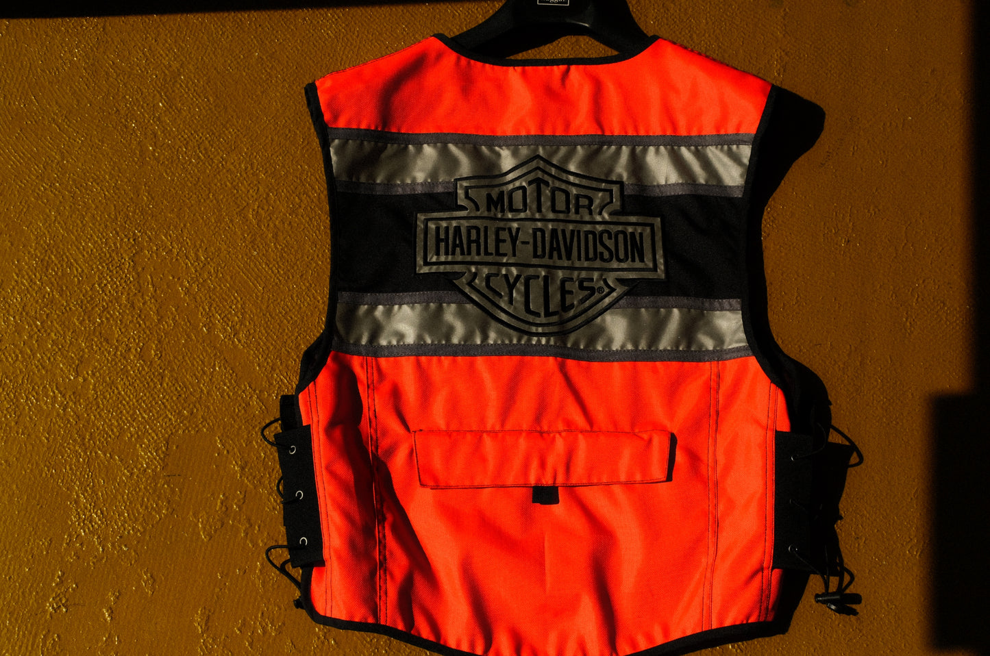 Harley Davidson Orange Hi-Vis Vest - Men’s L