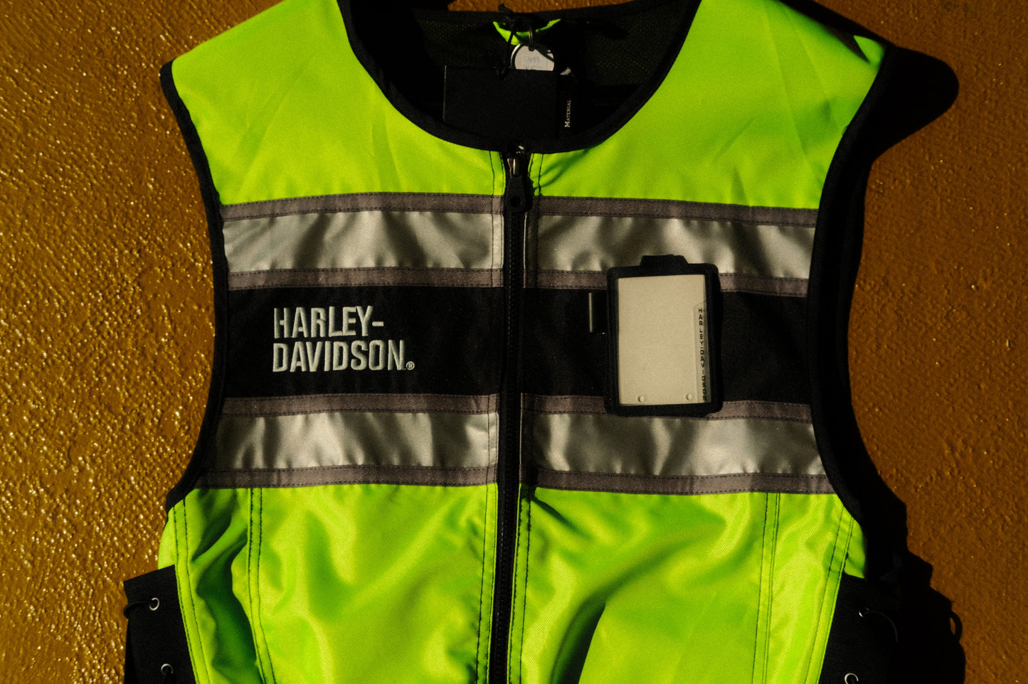 Harley Davidson Green Hi-Vis Vest - Men’s L