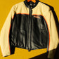 Harley Davidson Black and Cream Jacket - Women’s M