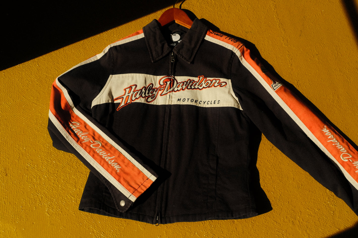 Harley Davidson Cloth Moto Jacket - Women’s M