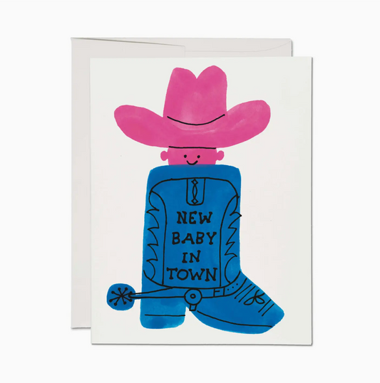 New Baby in Town Card