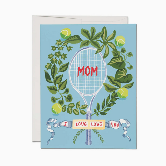Tennis Mother's Day Card