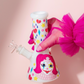 Clown Girl Bong 8"