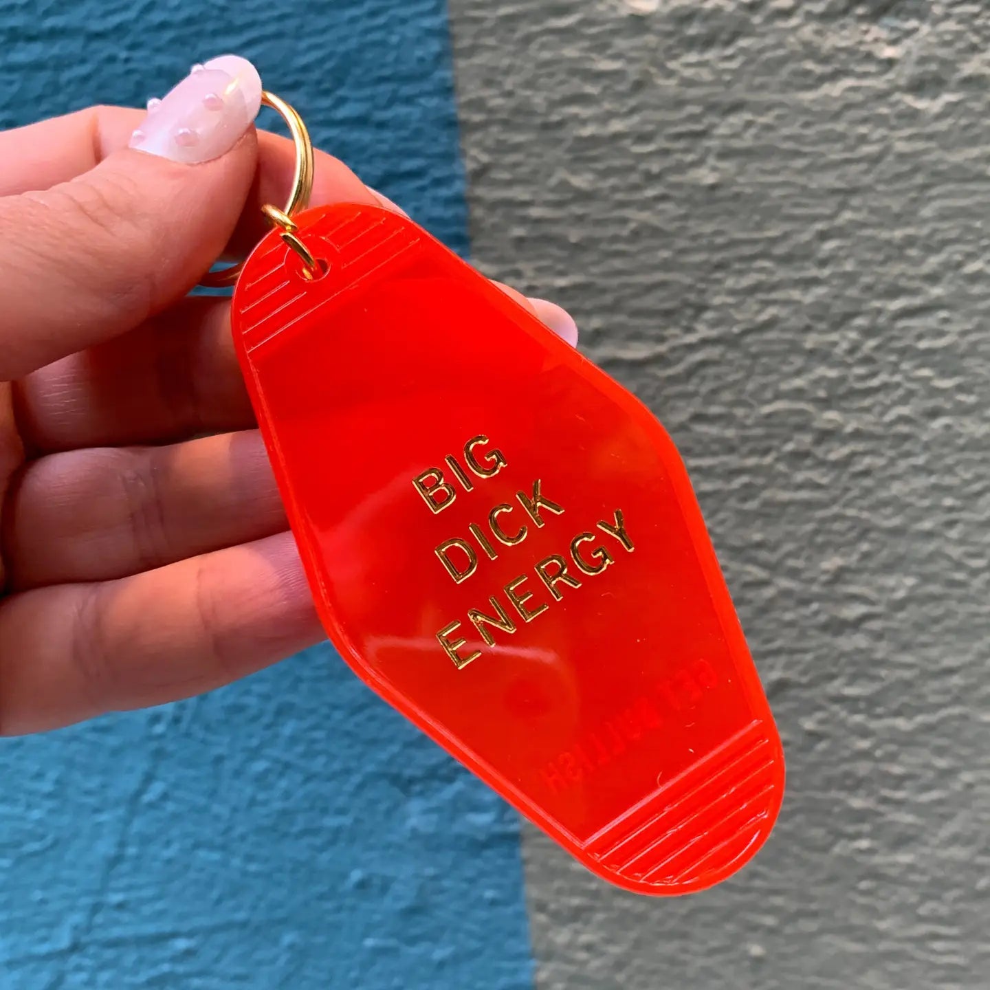 Big Dick Energy Motel Keychain