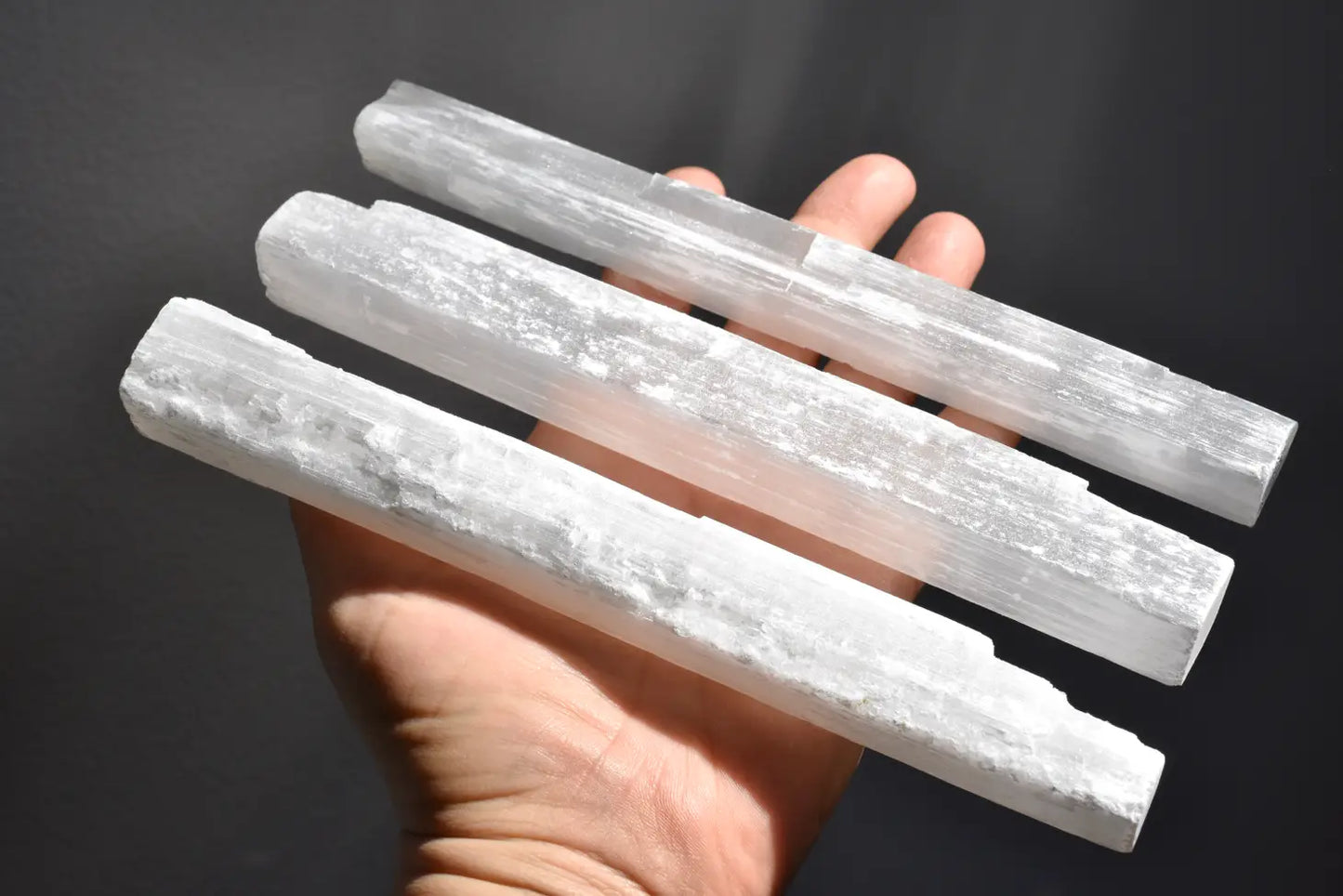 8" Selenite Crystal Wand