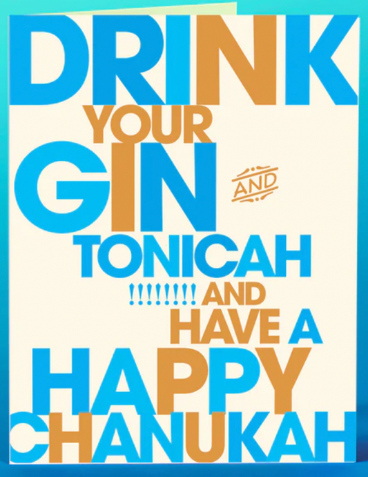 Gin and Tonicah Holiday Card